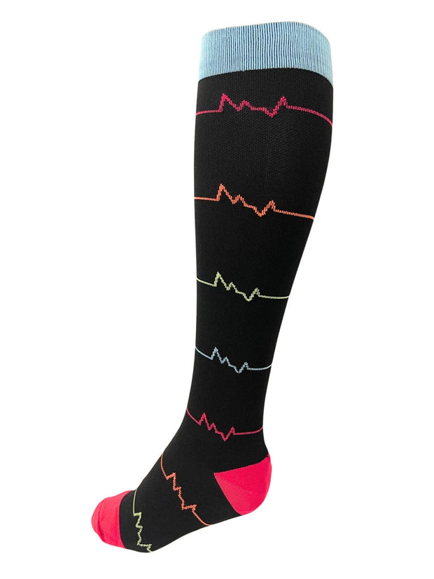 Pulse Compression Socks (Black) - Zhuri - Compression Socks